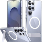 Spidercase Clear Case with Kickstand for Galaxy S25 Ultra