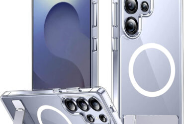 Spidercase Clear Case with Kickstand for Galaxy S25 Ultra