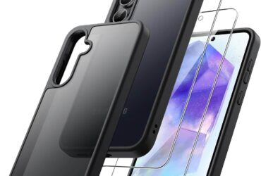 JETech 3-in-1 Matte Case with Screen Protector