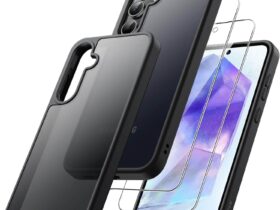 JETech 3-in-1 Matte Case with Screen Protector