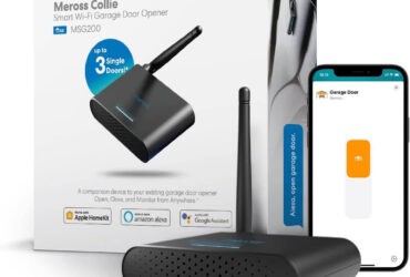 meross Smart Garage Door Remote with smart assistant