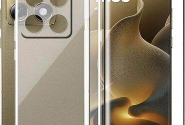 Generic Slim Clear Case with Screen Protector For Motorola Signature