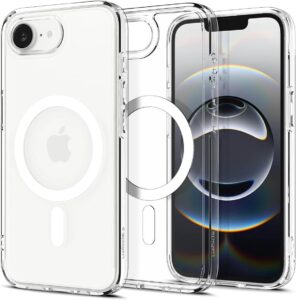 Spigen Ultra Hybrid MagFit Clear Case For iphone 17e