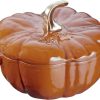 Staub cast iron pumpkin cocotte dutch oven